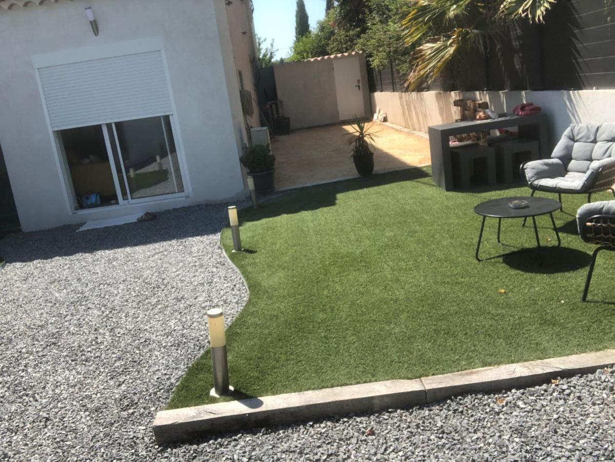 Charmant Studio Dans Villa - Parking - Jardin La Seyne-sur-Mer Eksteriør billede